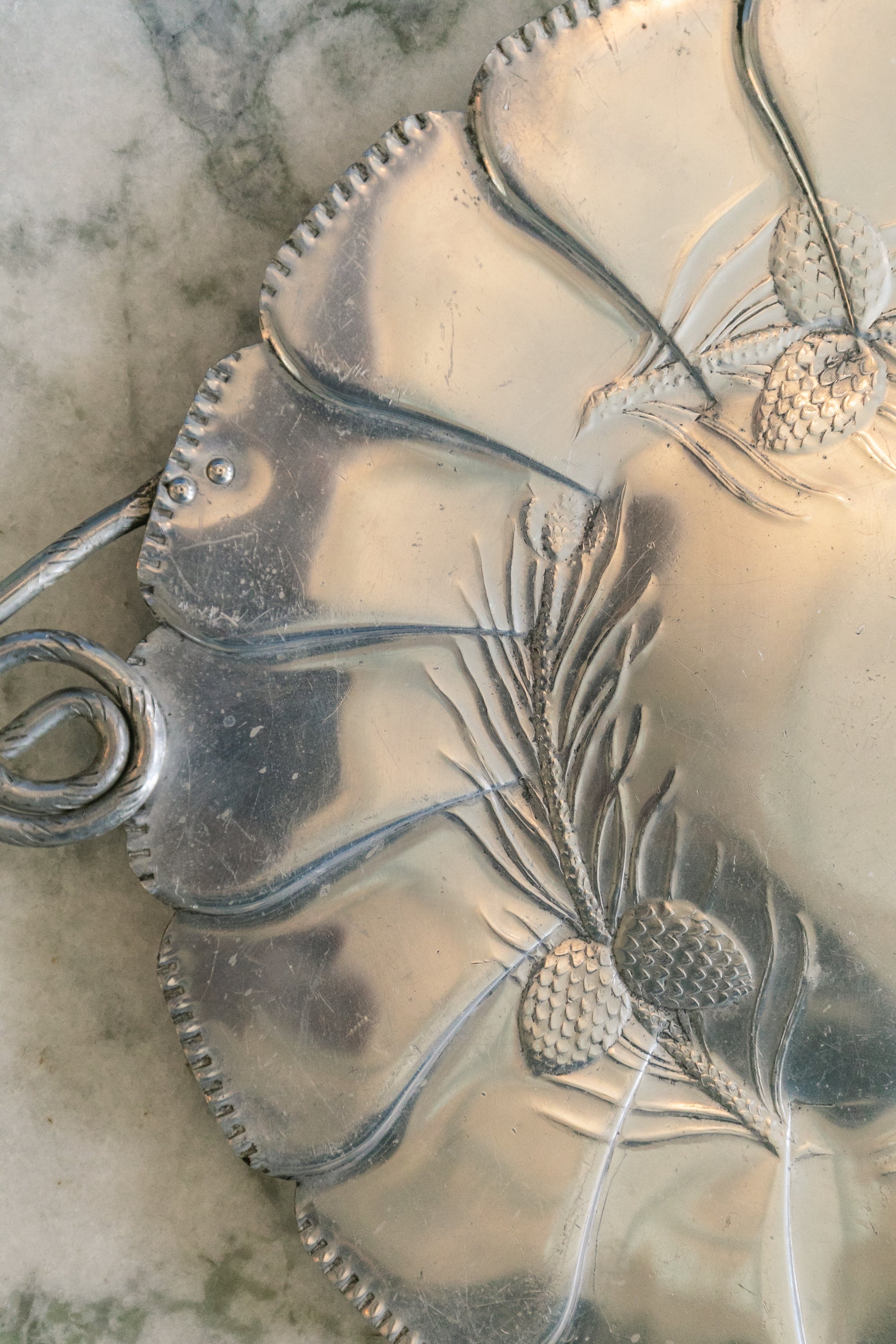 Aluminum Tray with Handles
