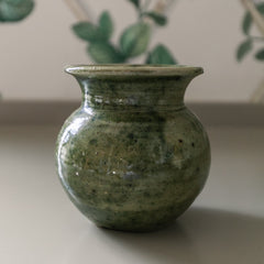 Green Ceramic Vase