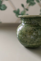 Green Ceramic Vase