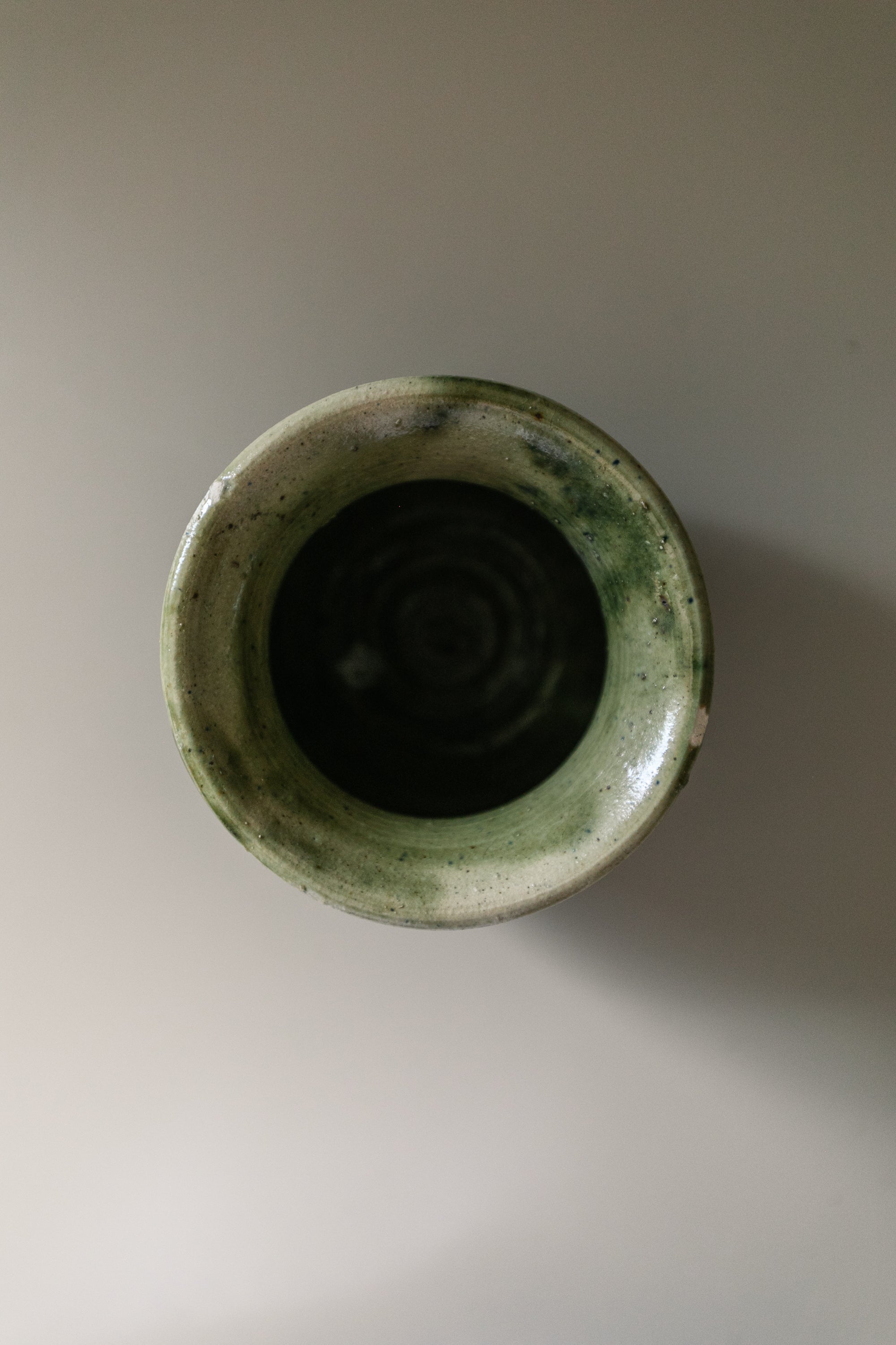 Green Ceramic Vase