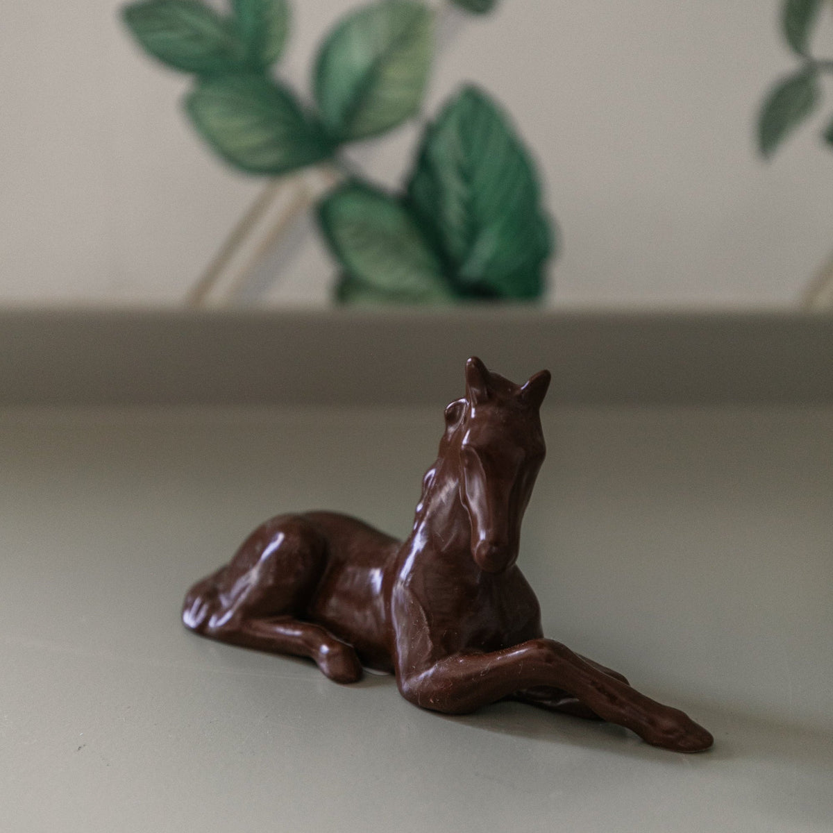 Brown Horse Figure