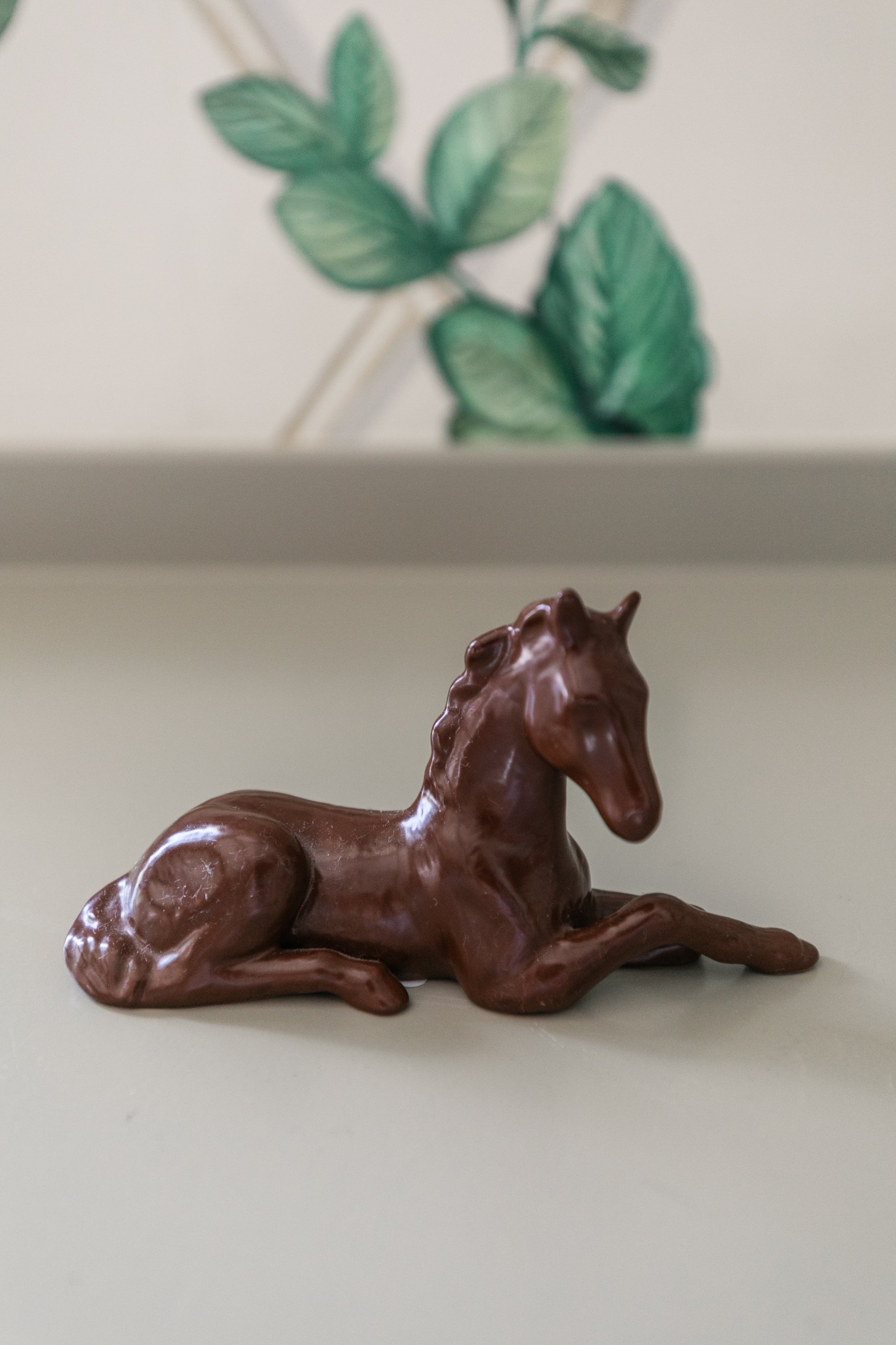 Brown Horse Figure