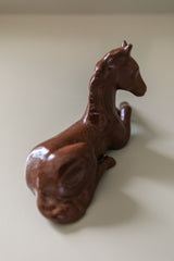 Brown Horse Figure