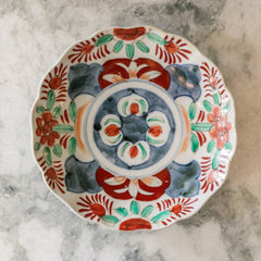 Imari Japanese Floral Plate