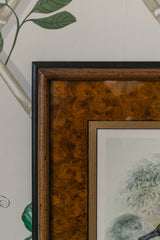 Duck with Painted Burl Matting