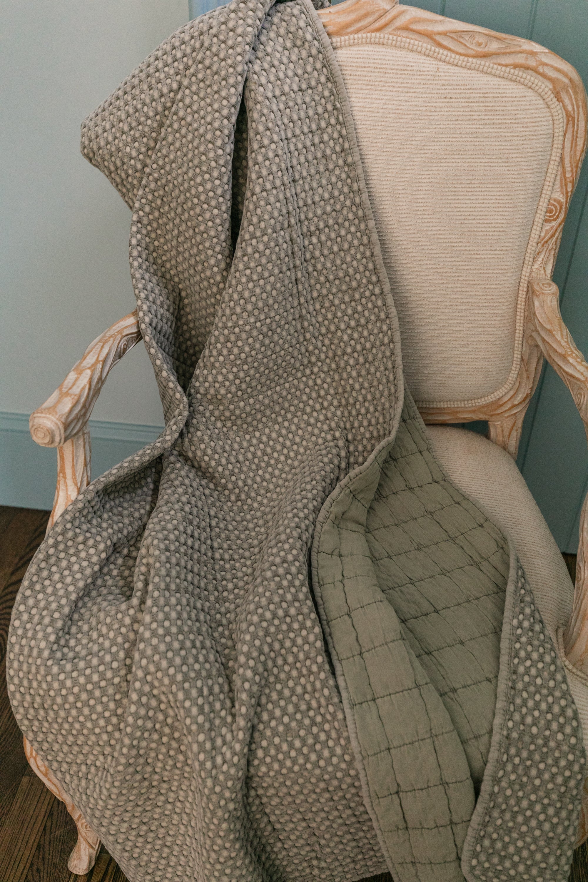 Mills Waffle Quilted Throw
