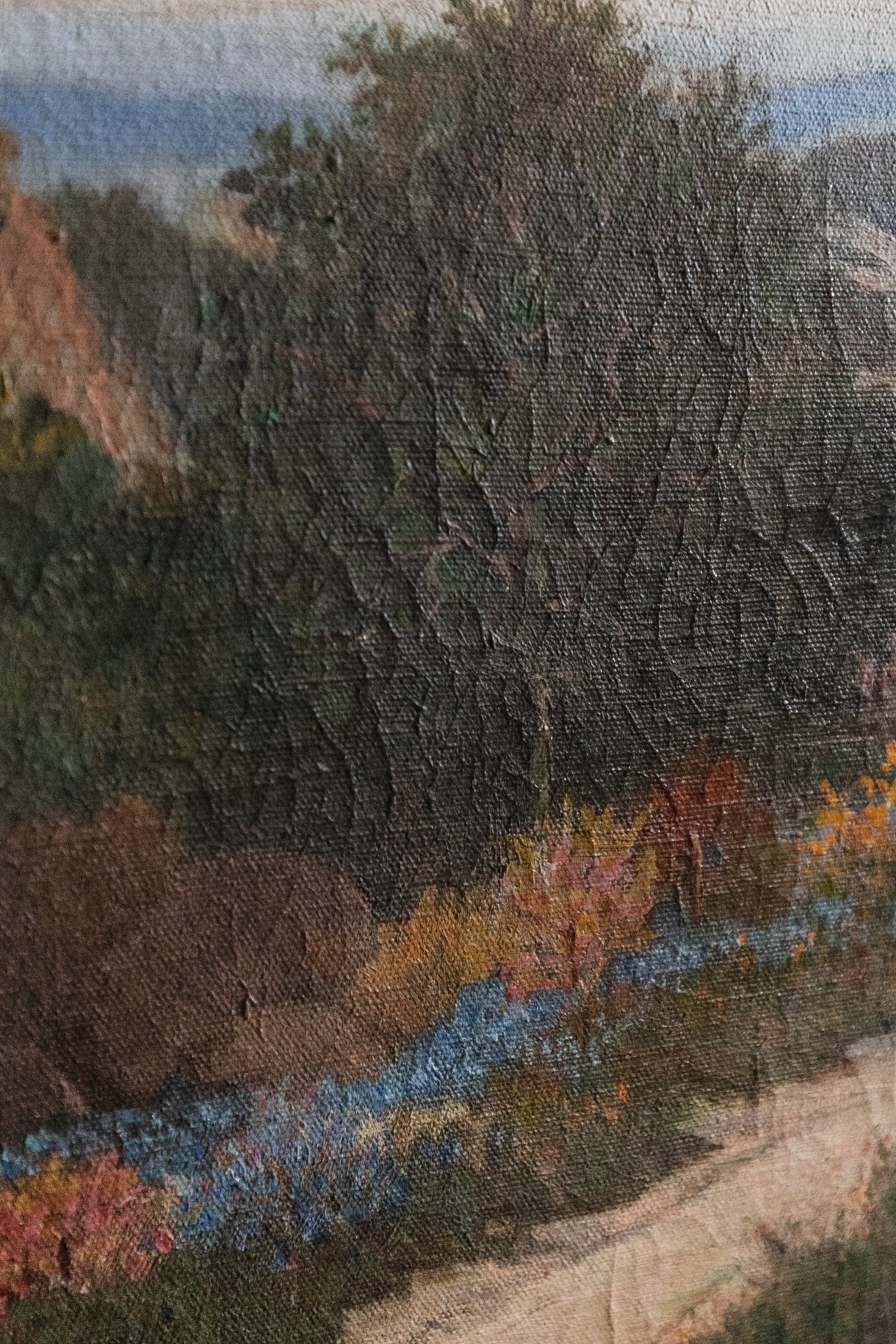 Hill Country Oil Painting